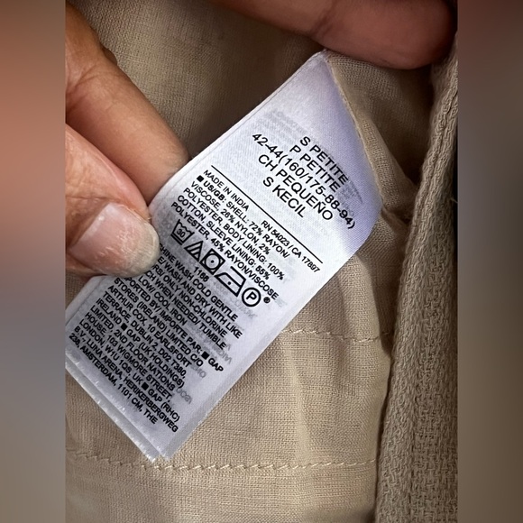 Banana Republic French Utility Field Textured Jacket In Oyster Grey - Picture 14 of 16